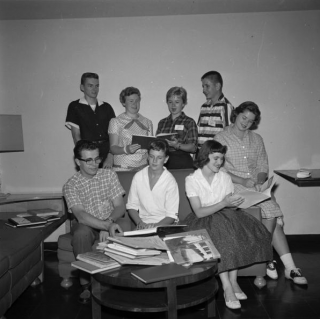 The High School Journalism Institute. July 30, 1958. Provided By Indiana University Office of University Archives and Records Management. P0053136