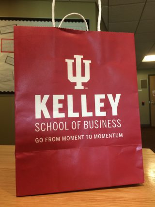 One of the gift bags Tess Plazek and I received from the marketing team.