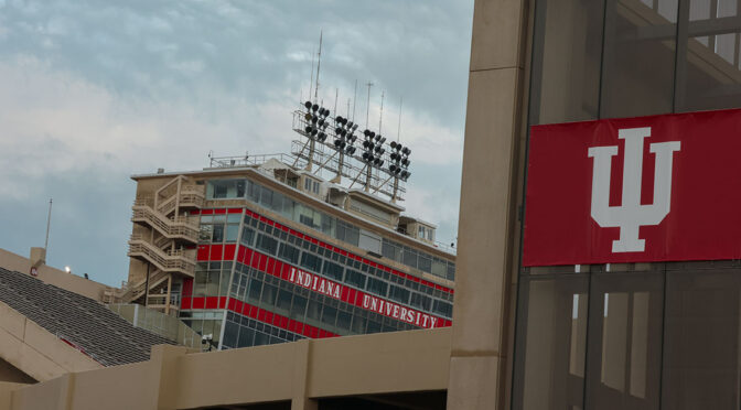 Memorial Stadium in Bloomington, Indiana