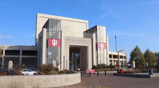 Memorial Stadium, home of the Indiana Hoosiers football program.