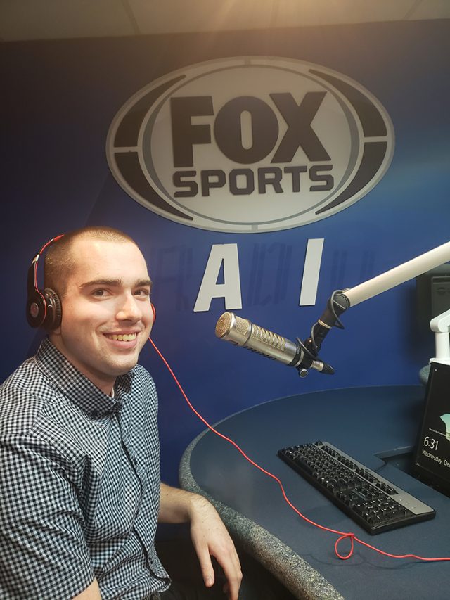 Gus Wetekamp at Fox Sports Radio